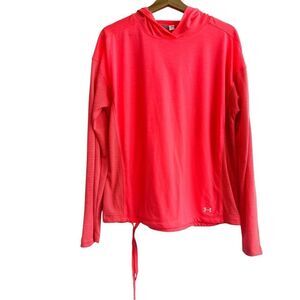 Under Armour Threadborne Train Twist Womens Running Hoody Marathon size L